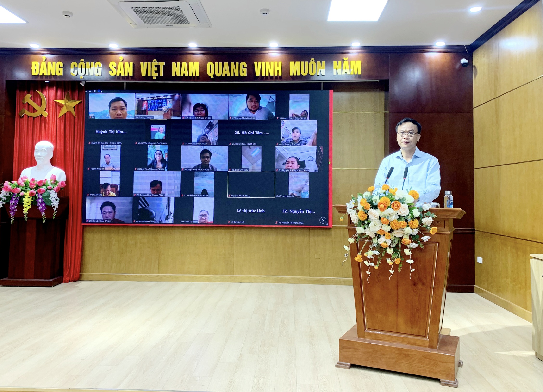 Trường Cán bộ quản lý giao thông vận tải khai giảng lớp Bồi dưỡng lãnh đạo, quản lý cấp phòng và tương đương khoá 63 tại Vĩnh Long