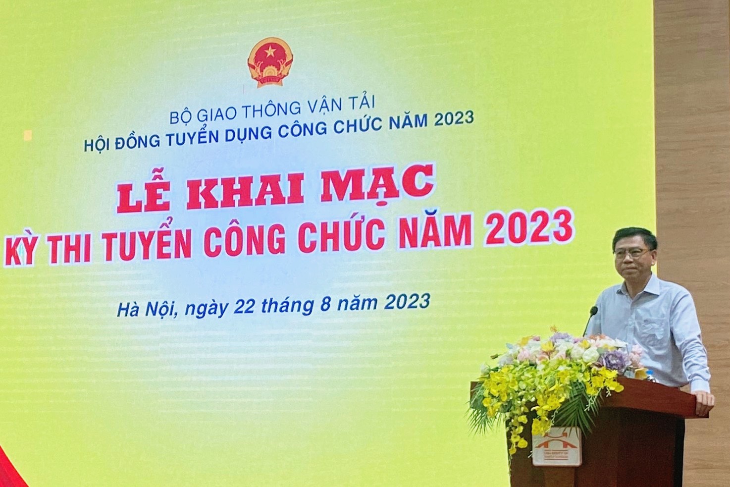 Khai mạc kỳ thi tuyển dụng công chức vào làm việc tại các cơ quan thuộc Bộ Giao thông vận tải năm 2023