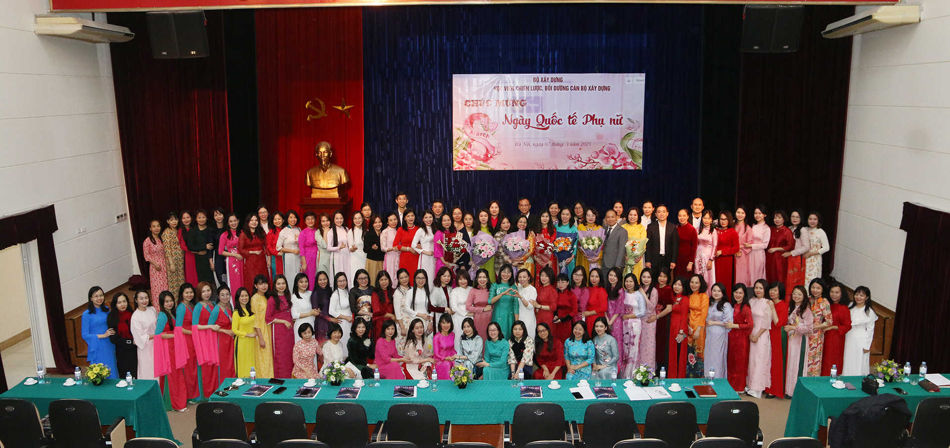 Học viện Chiến lược, bồi dưỡng cán bộ xây dựng kỷ niệm 115 năm Ngày Quốc tế Phụ nữ 8-3