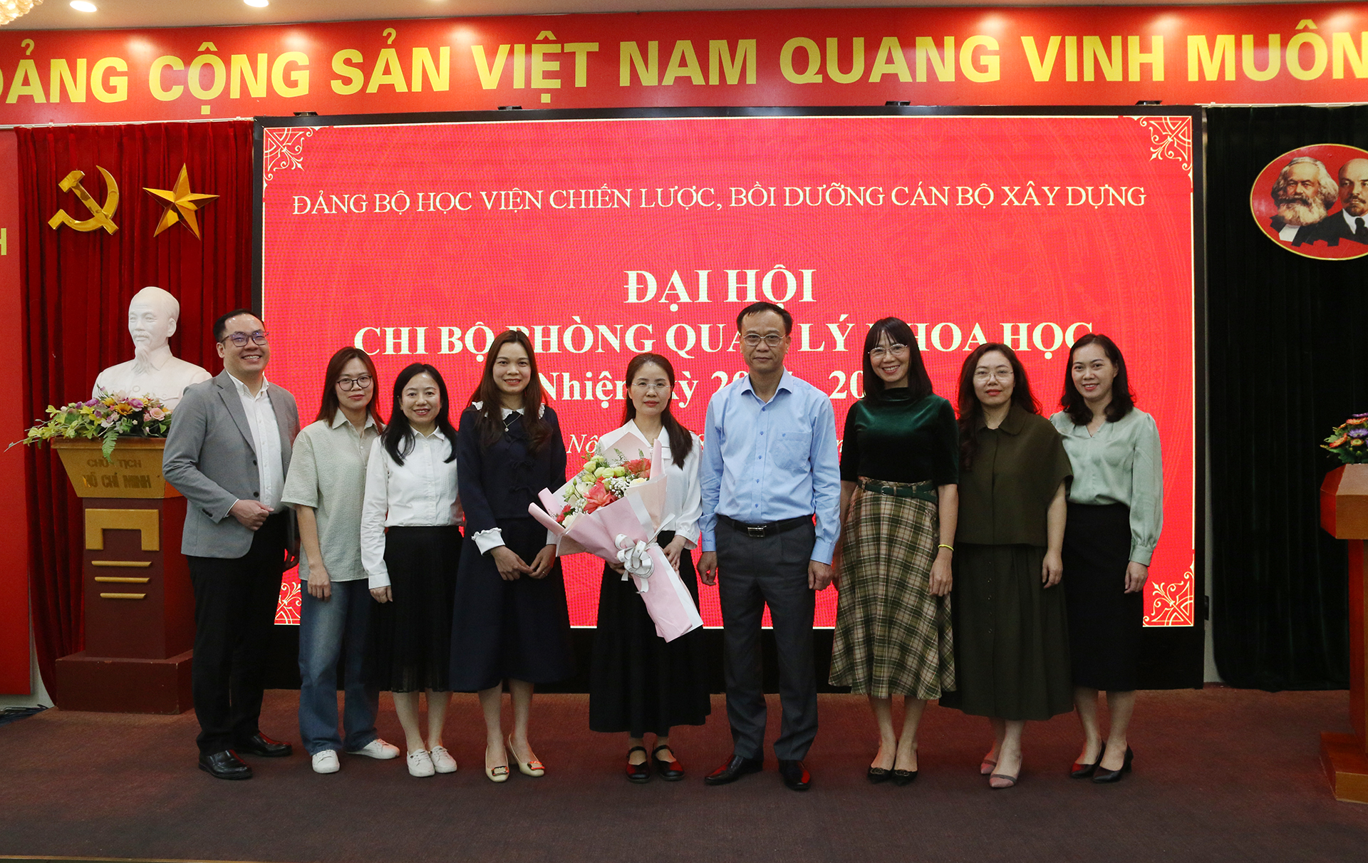 Đại hội các chi bộ trực thuộc Đảng bộ ACST nhiệm kỳ 2025 - 2027