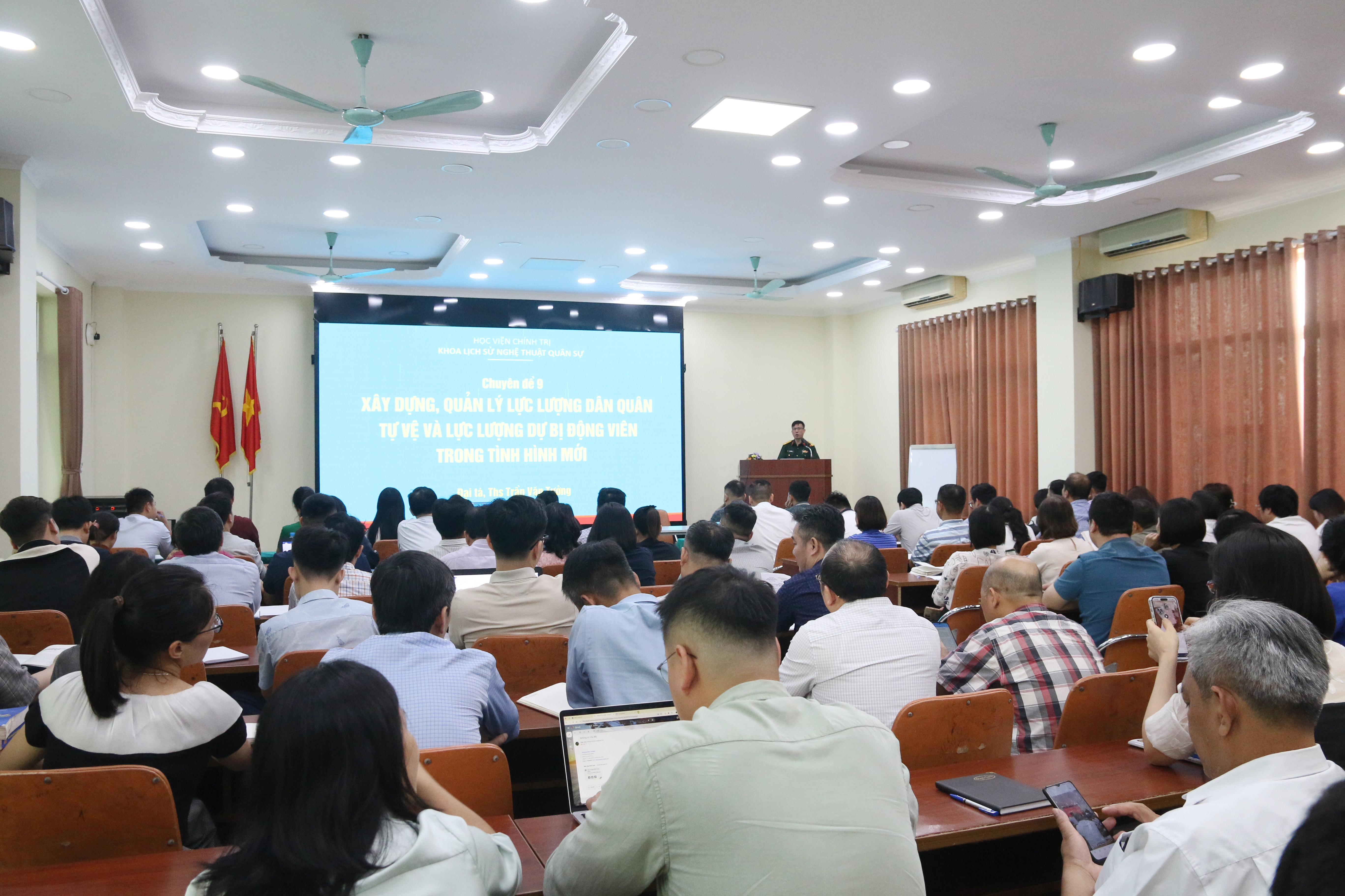 ACST khai mạc Lớp bồi dưỡng kiến thức quốc phòng và an ninh đối tượng 4