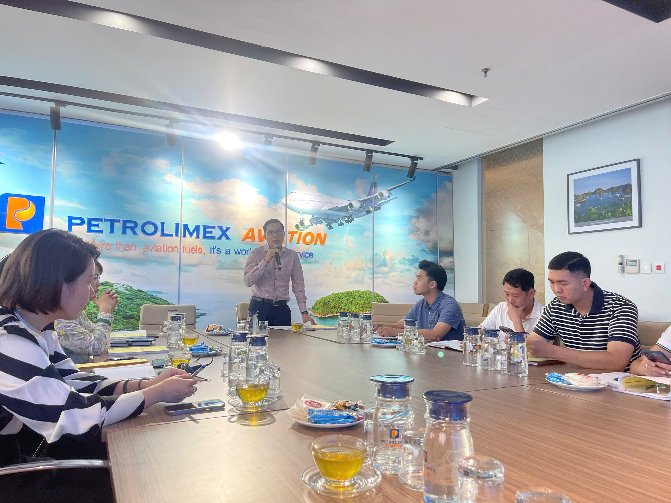 Bồi dưỡng nghiệp vụ quản lý dự án đầu tư xây dựng công trình tại  Công ty Cổ phần Nhiên liệu bay Petrolimex