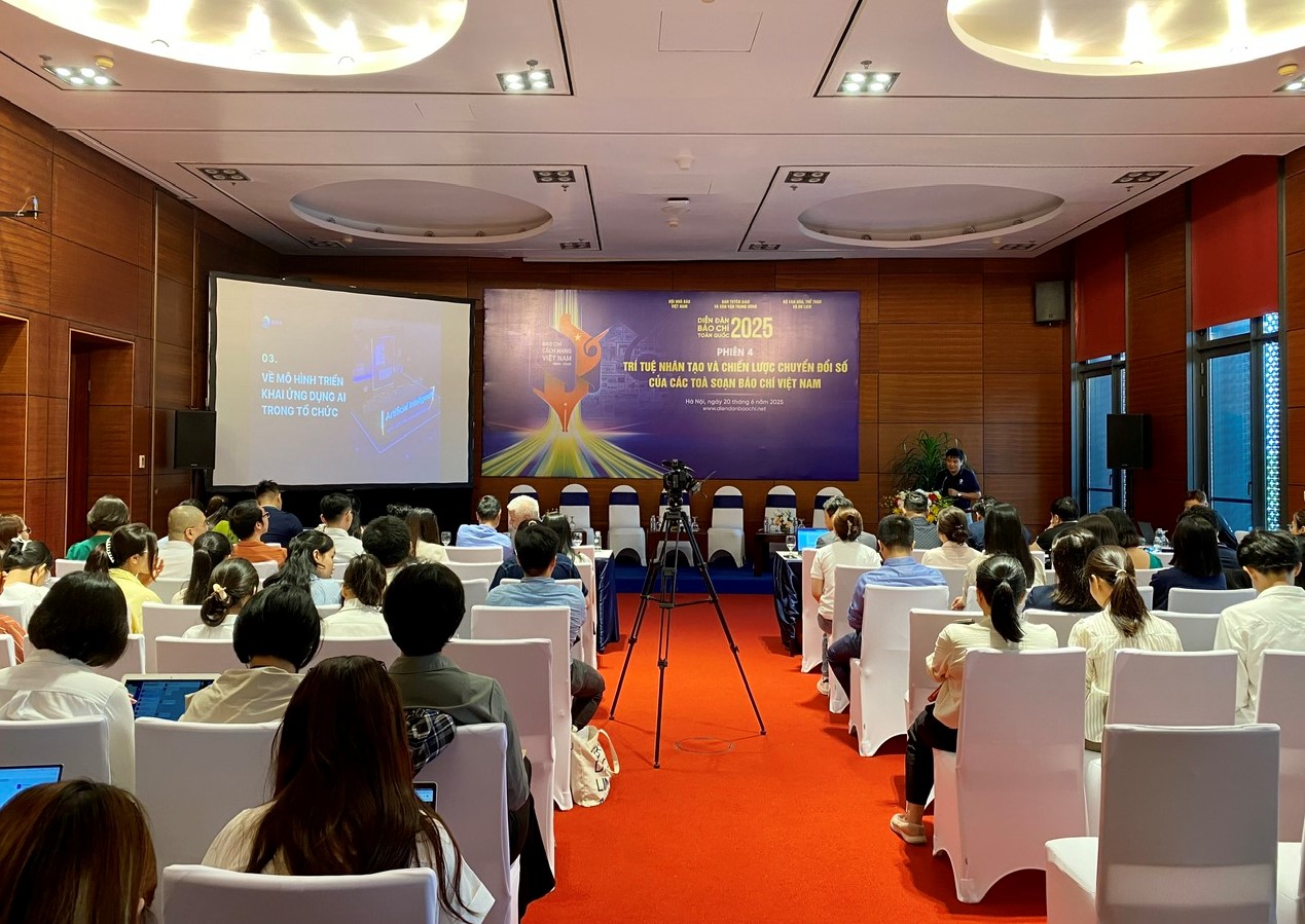 AI và chuyển đổi số báo chí không còn là tùy chọn