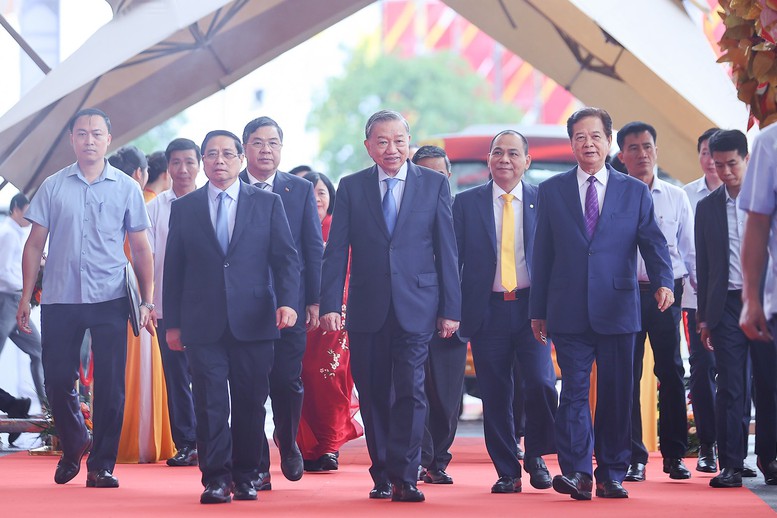 Lễ khởi công, khánh thành 250 công trình tiêu biểu trên cả nước chào mừng Cách mạng tháng Tám